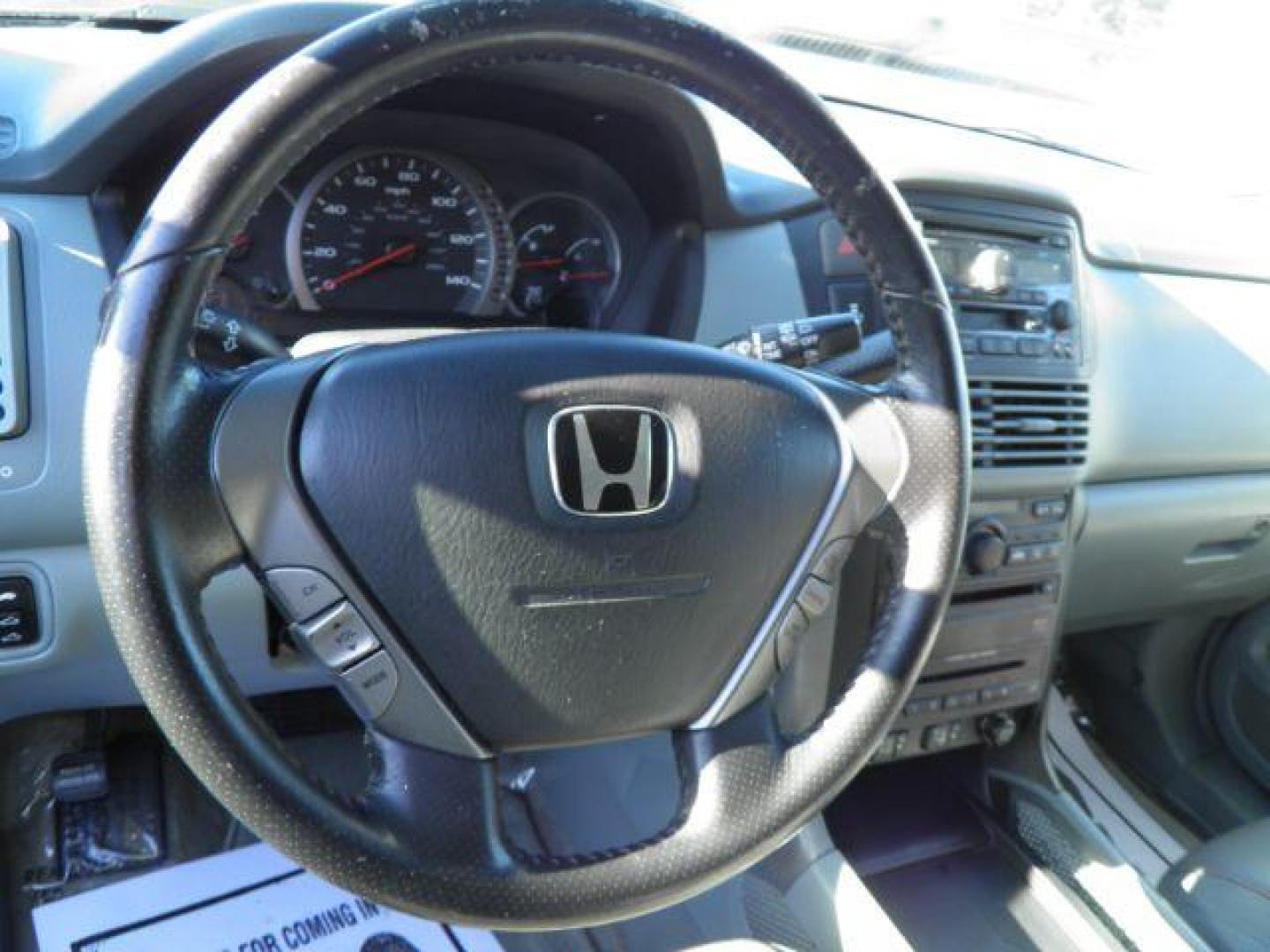 2005 GRAY Honda Pilot EX w/ Leather and DV (5FNYF18675B) with an 3.5L V6 engine, AT transmission, located at 15520 McMullen Hwy SW, Belair, MD, 21502, (301) 729-3700, 39.581375, -78.846451 - Photo#2