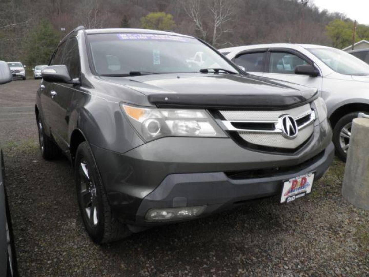 2007 GRAY Acura MDX Sport Package (2HNYD28507H) with an 3.7L V6 engine, AT transmission, located at 19521 New George's Creek Rd SW, Barton, MD, 21521, (301) 463-2404, 39.524323, -79.017906 - Photo#0