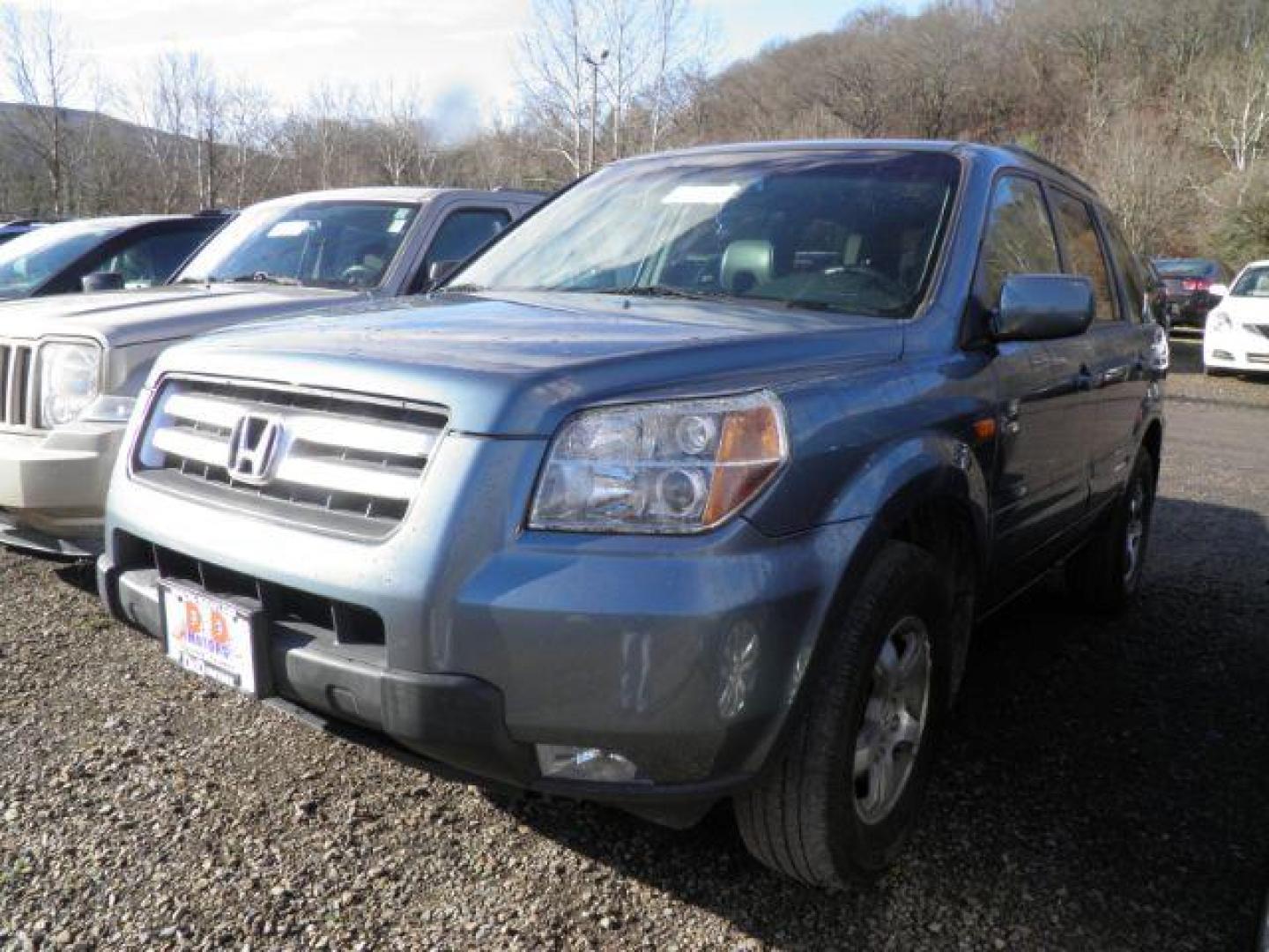 2007 BLUE Honda Pilot EX-L 4WD AT (5FNYF18557B) with an 3.5L V6 engine, AT transmission, located at 15520 McMullen Hwy SW, Belair, MD, 21502, (301) 729-3700, 39.581375, -78.846451 - Photo#0