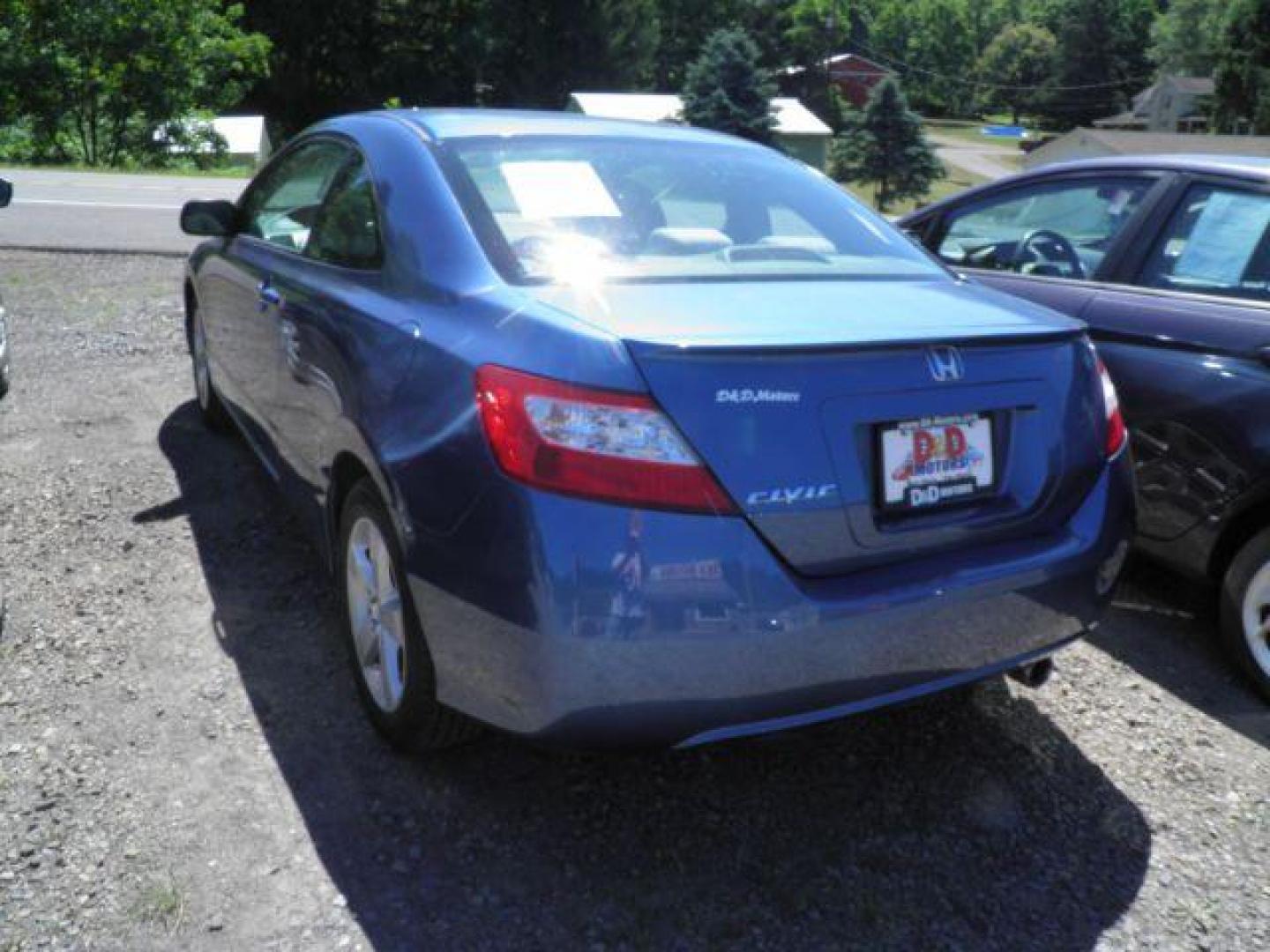 2008 BLUE Honda Civic EX Coupe AT (2HGFG12878H) with an 1.8L L4 engine, AT transmission, located at 19521 New George's Creek Rd SW, Barton, MD, 21521, (301) 463-2404, 39.524323, -79.017906 - Photo#4