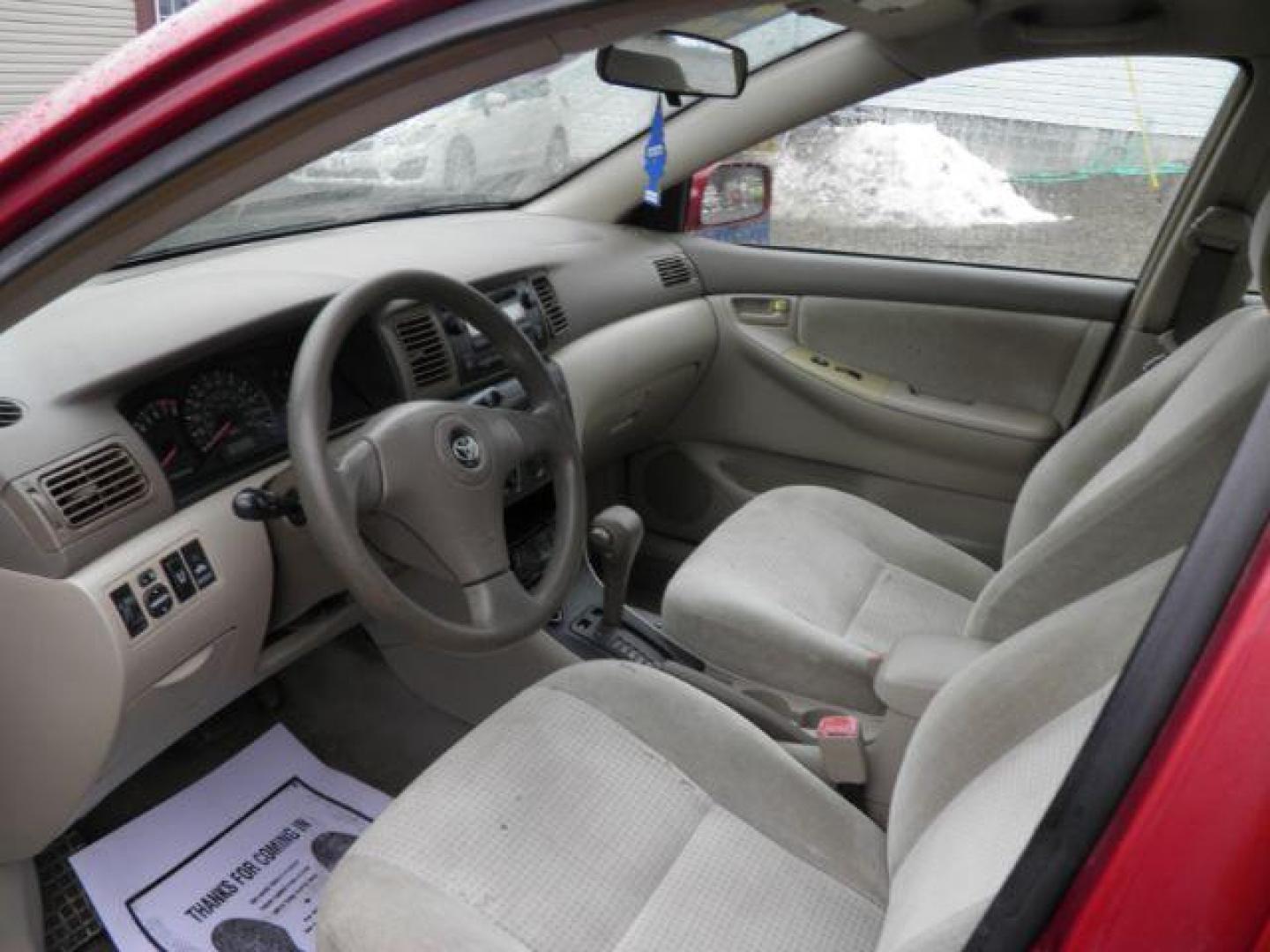 2008 RED Toyota Corolla S (1NXBR32E98Z) with an 1.8l L4 engine, AT transmission, located at 19521 New George's Creek Rd SW, Barton, MD, 21521, (301) 463-2404, 39.524323, -79.017906 - Photo#1