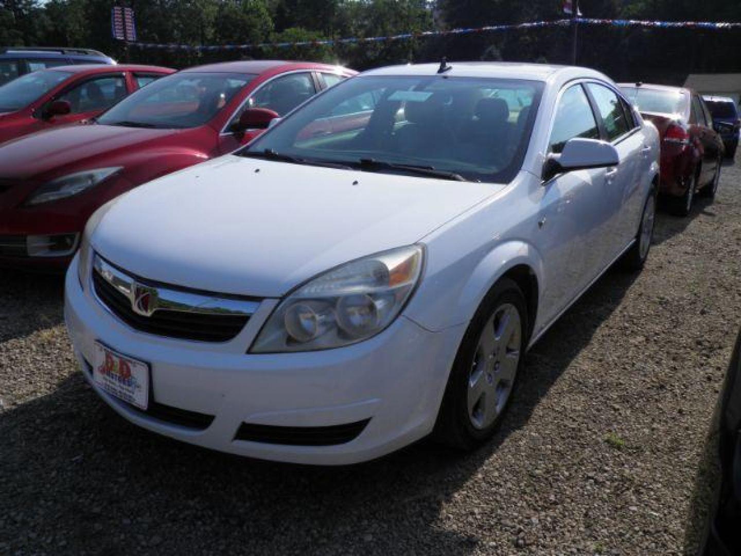 2009 white Saturn Aura XE (1G8ZS57B19F) with an 2.4L L4 engine, AT transmission, located at 15520 McMullen Hwy SW, Belair, MD, 21502, (301) 729-3700, 39.581375, -78.846451 - Photo#0