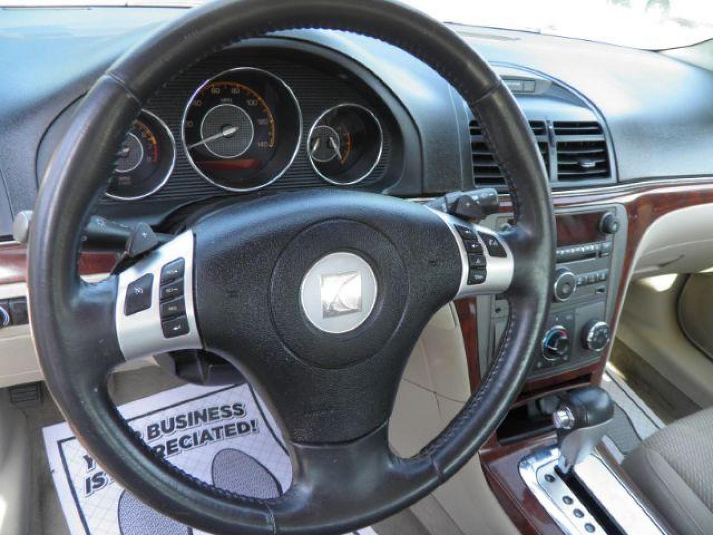 2009 white Saturn Aura XE (1G8ZS57B19F) with an 2.4L L4 engine, AT transmission, located at 15520 McMullen Hwy SW, Belair, MD, 21502, (301) 729-3700, 39.581375, -78.846451 - Photo#2