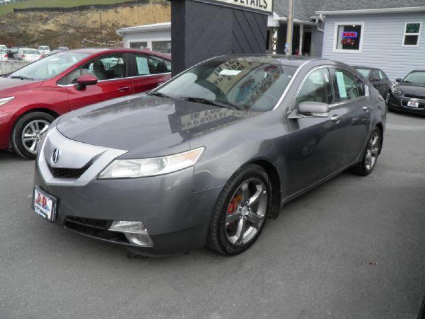 2010 GRAY Acura TL 5-Speed AT SH-AWD with Tech Package (19UUA9F56AA) with an 6 CLY engine, AT transmission, located at 15520 McMullen Hwy SW, Belair, MD, 21502, (301) 729-3700, 39.581375, -78.846451 - Photo#0