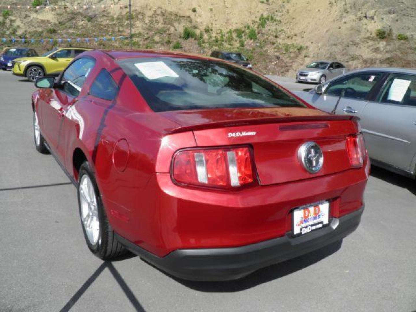 2010 RED FORD MUSTANG V6 Coupe (1ZVBP8AN2A5) with an 4.0l V6 engine, AT transmission, located at 15520 McMullen Hwy SW, Belair, MD, 21502, (301) 729-3700, 39.581375, -78.846451 - Photo#3