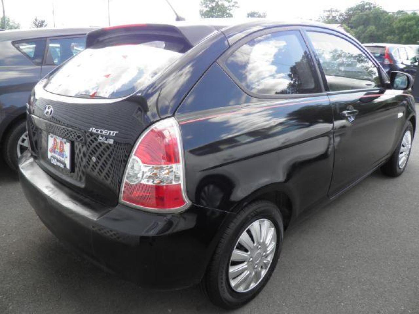 2010 BLACK Hyundai Accent GS (KMHCM3AC0AU) with an 1.6l L4 engine, MAN transmission, located at 15520 McMullen Hwy SW, Belair, MD, 21502, (301) 729-3700, 39.581375, -78.846451 - Photo#3