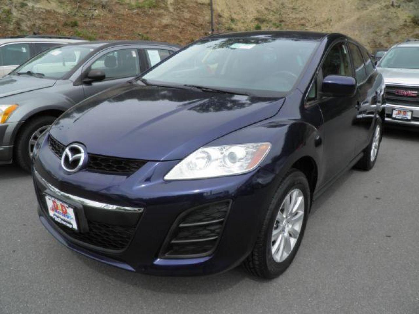 2010 BLUE Mazda CX-7 I SV (JM3ER2W59A0) with an 2.5 L4 engine, AT transmission, located at 19521 New George's Creek Rd SW, Barton, MD, 21521, (301) 463-2404, 39.524323, -79.017906 - Photo#0