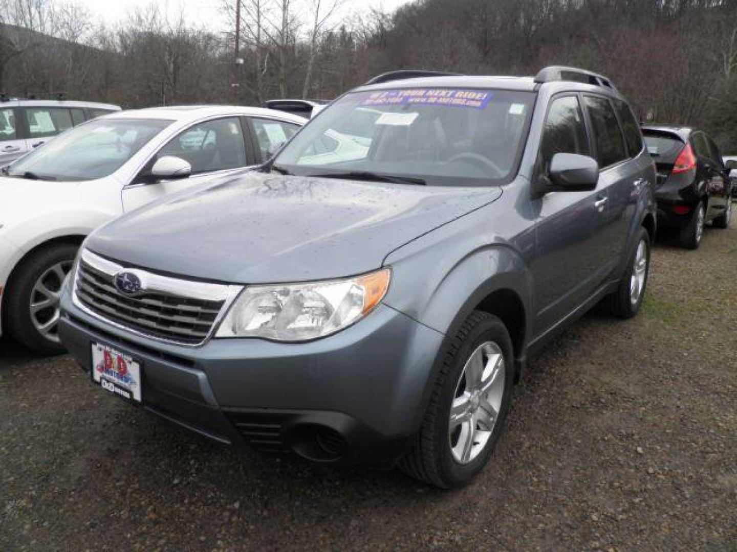 2010 Aqua Subaru Forester 2.5X Premium (JF2SH6CC7AH) with an 2.5 L4 engine, AT transmission, located at 19521 New George's Creek Rd SW, Barton, MD, 21521, (301) 463-2404, 39.524323, -79.017906 - Photo#0