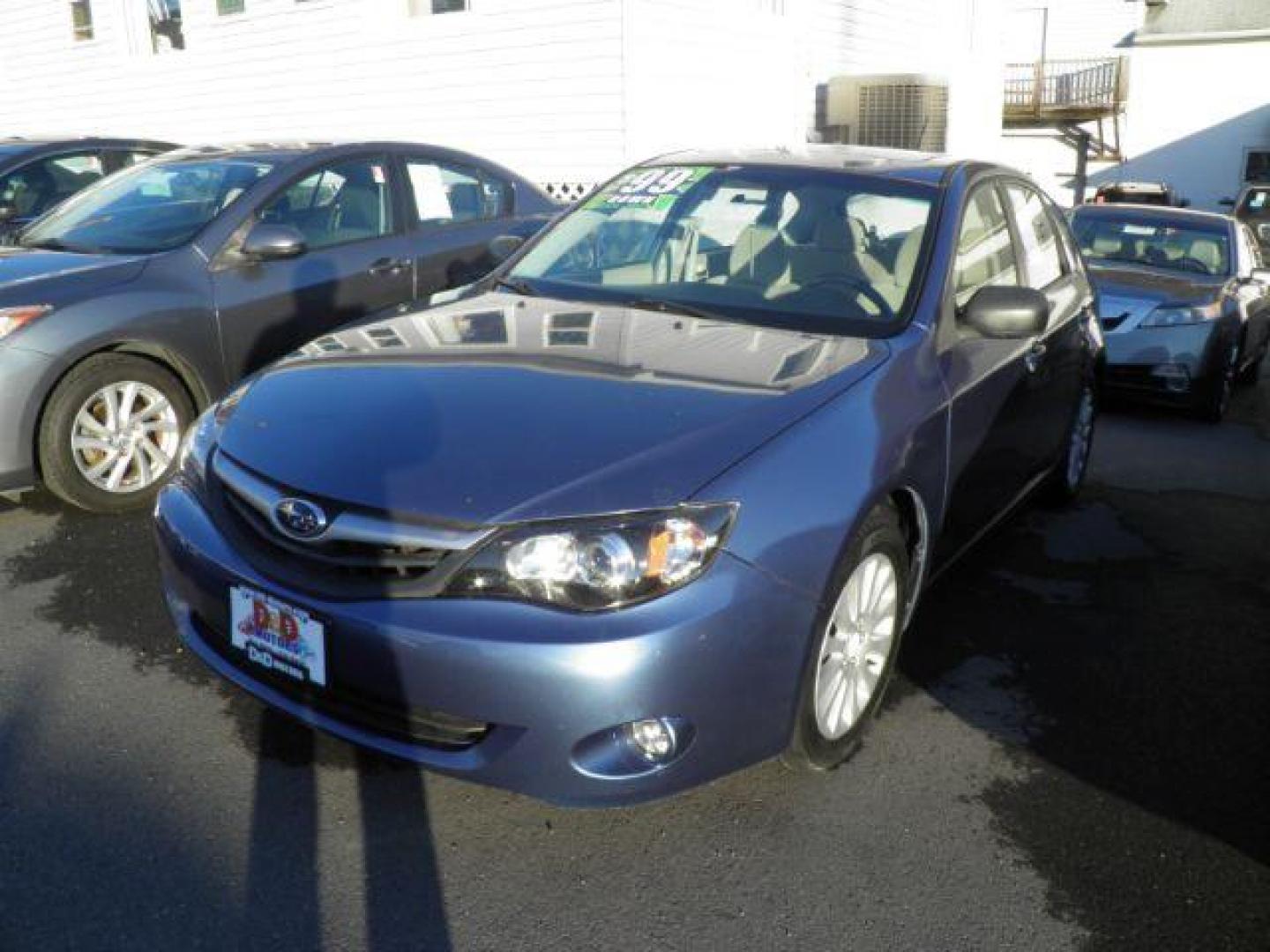 2010 BLUE Subaru Impreza 2.5i Premium 5-Door (JF1GH6B63AH) with an 2.5 L4 engine, AT transmission, located at 15520 McMullen Hwy SW, Belair, MD, 21502, (301) 729-3700, 39.581375, -78.846451 - Photo#0