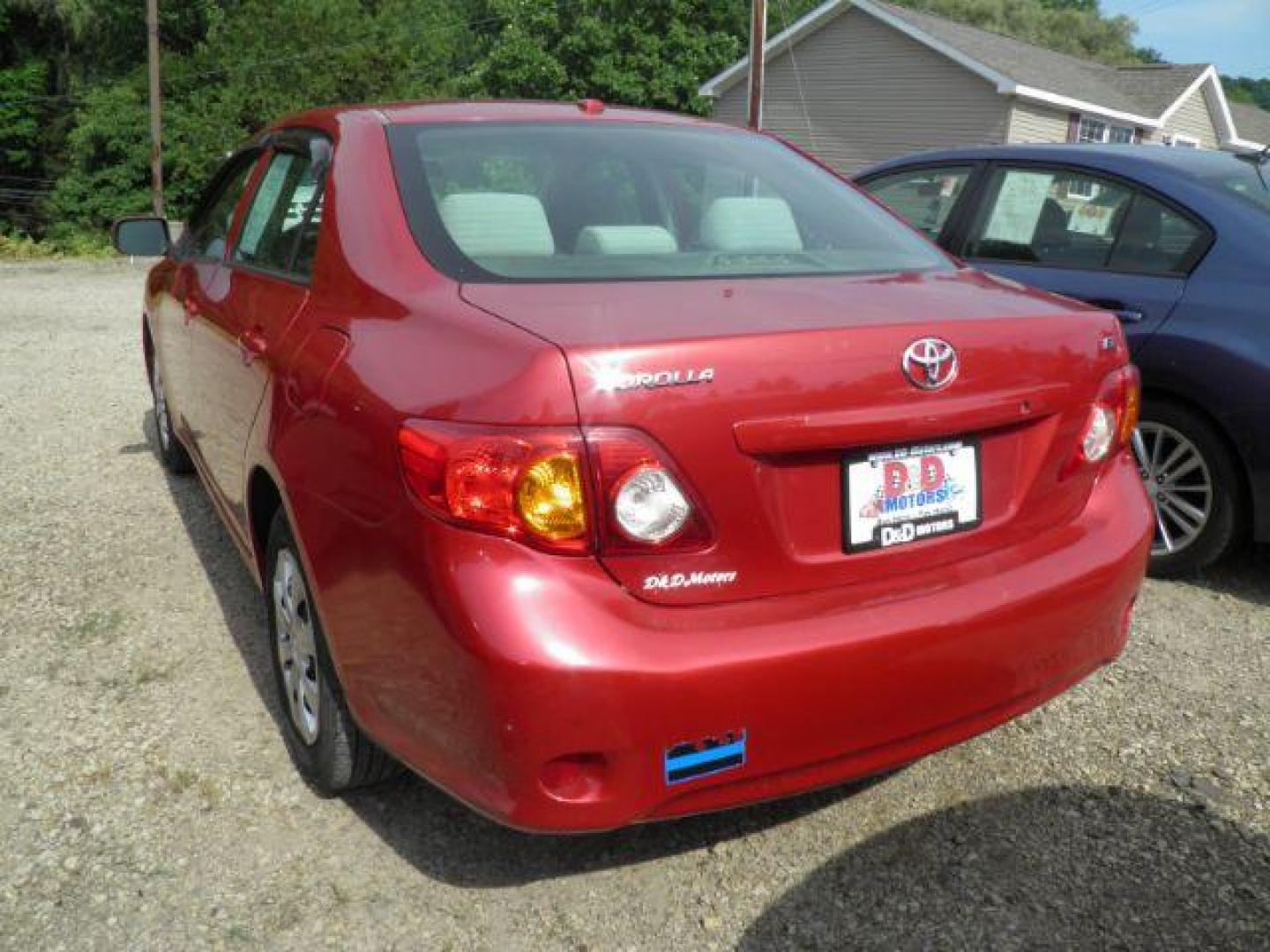 2010 RED Toyota Corolla Base 4-Speed AT (1NXBU4EE9AZ) with an 1.8L L4 engine, AT transmission, located at 19521 New George's Creek Rd SW, Barton, MD, 21521, (301) 463-2404, 39.524323, -79.017906 - Photo#4