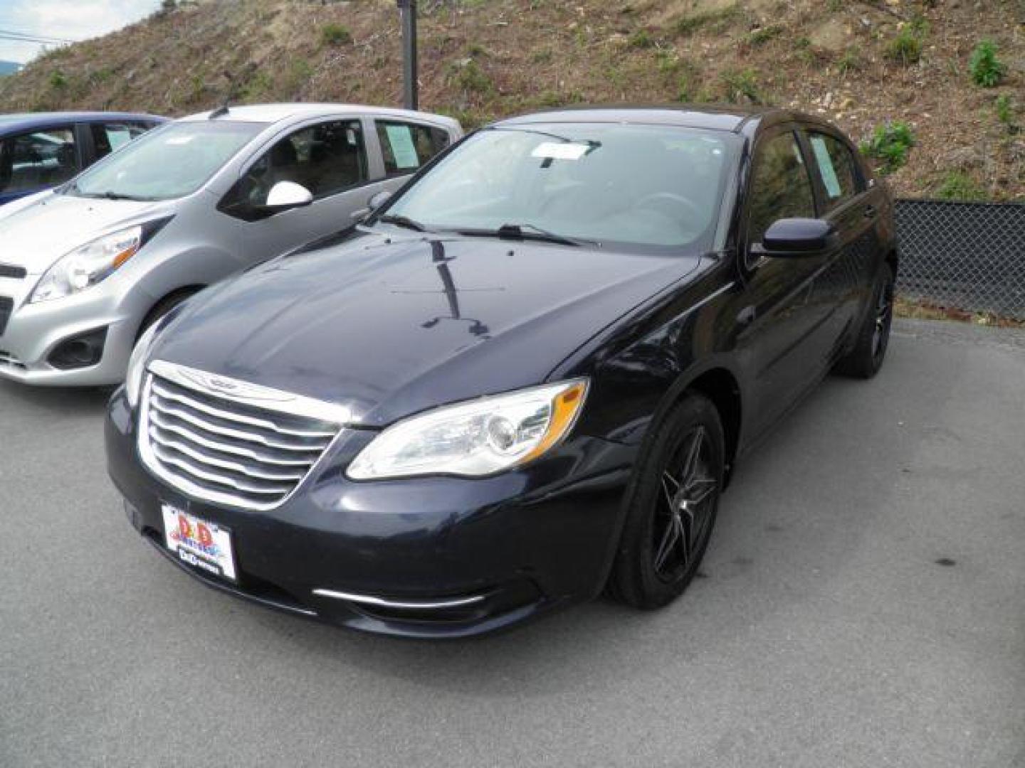 2011 BLUE Chrysler 200 LX (1C3BC4FB2BN) with an 4 CYL engine, AT transmission, located at 15520 McMullen Hwy SW, Belair, MD, 21502, (301) 729-3700, 39.581375, -78.846451 - Photo#0