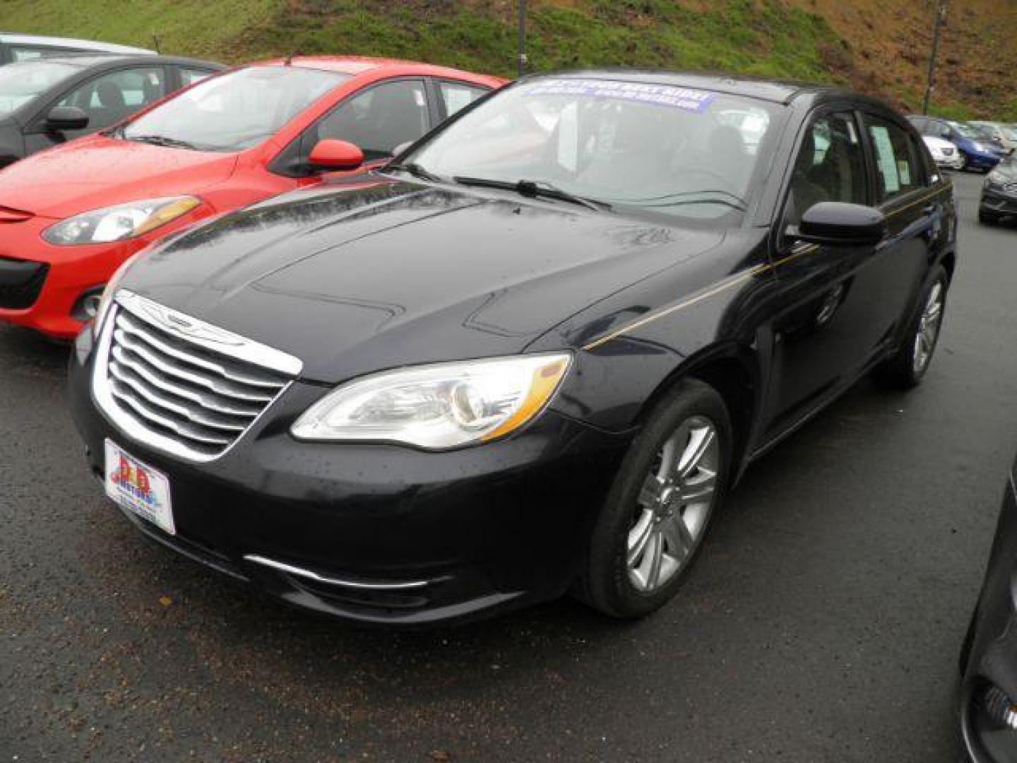 2011 BLACK Chrysler 200 Touring (1C3BC1FB9BN) with an 2.4L L4 engine, AT transmission, located at 15520 McMullen Hwy SW, Belair, MD, 21502, (301) 729-3700, 39.581375, -78.846451 - Photo#0