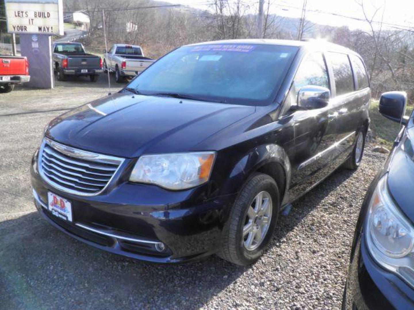 2011 BLUE Chrysler Town and Country Touring (2A4RR5DG3BR) with an 3.6L V6 engine, AT transmission, located at 15520 McMullen Hwy SW, Belair, MD, 21502, (301) 729-3700, 39.581375, -78.846451 - Photo#0