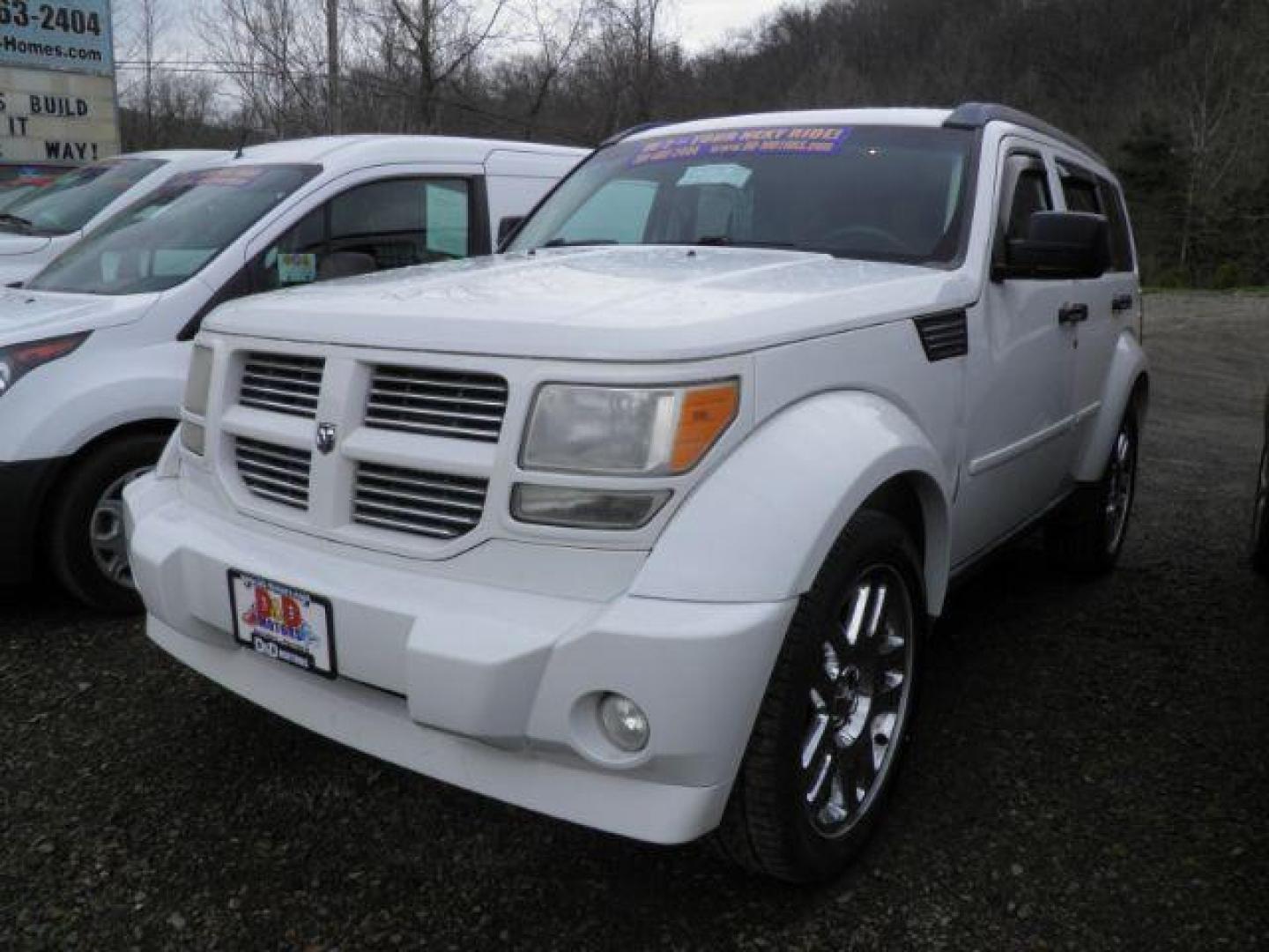 2011 WHITE Dodge Nitro Heat 4WD (1D4PU4GK8BW) with an 3.7L V6 engine, AT transmission, located at 19521 New George's Creek Rd SW, Barton, MD, 21521, (301) 463-2404, 39.524323, -79.017906 - Photo#0