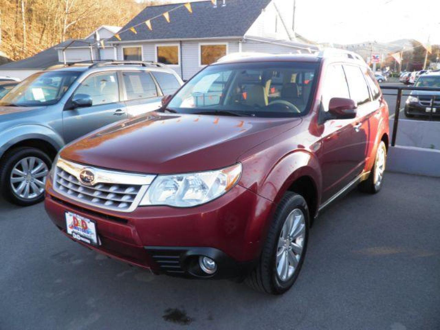 2011 RED SUBARU FORESTER 2.5X Limited (JF2SHAGC3BH) with an 2.5 L4 engine, AT transmission, located at 15520 McMullen Hwy SW, Belair, MD, 21502, (301) 729-3700, 39.581375, -78.846451 - Photo#0