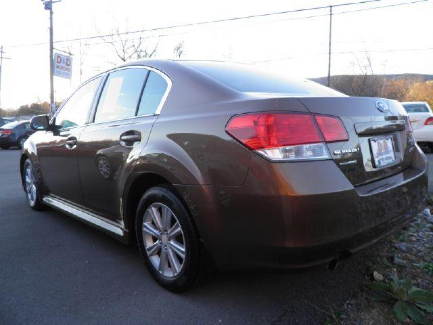 2011 BROWN SUBARU LEGACY 2.5i Premium (4S3BMBG62B3) with an 2.5L L4 engine, AT transmission, located at 15520 McMullen Hwy SW, Belair, MD, 21502, (301) 729-3700, 39.581375, -78.846451 - Photo#4