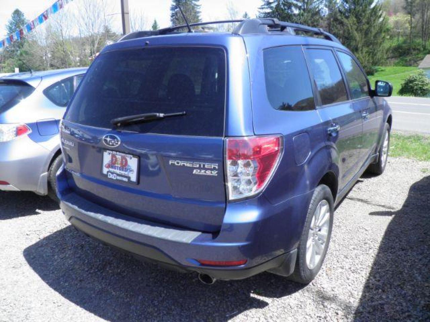 2011 BLUE Subaru Forester 2.5X Limited (JF2SHAEC0BH) with an 2.5 L4 engine, AT transmission, located at 19521 New George's Creek Rd SW, Barton, MD, 21521, (301) 463-2404, 39.524323, -79.017906 - Photo#5