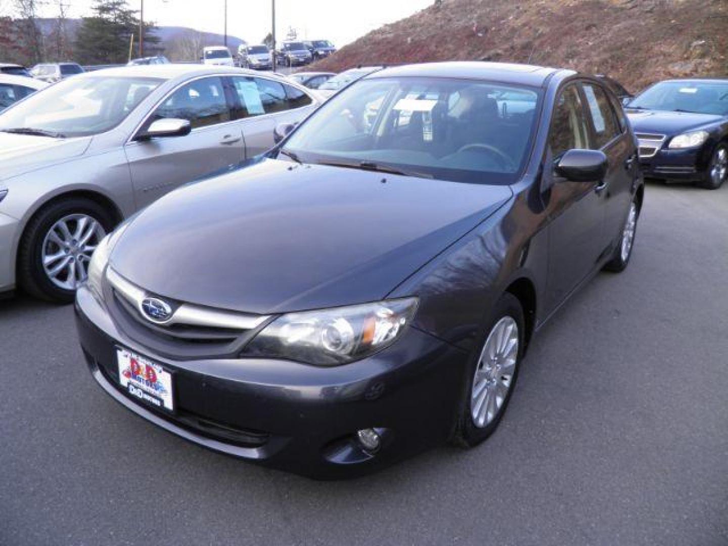 2011 BLACK Subaru Impreza 2.5i Premium 5-Door (JF1GH6B60BH) with an 2.5 L4 engine, AT transmission, located at 15520 McMullen Hwy SW, Belair, MD, 21502, (301) 729-3700, 39.581375, -78.846451 - Photo#0