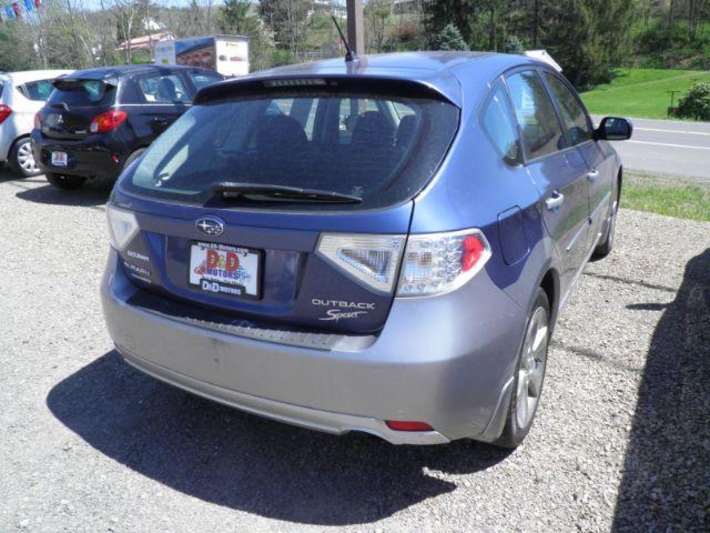 2011 BLUE Subaru Impreza Outback Sport (JF1GH6D62BG) with an 2.5 L4 engine, 5SP transmission, located at 19521 New George's Creek Rd SW, Barton, MD, 21521, (301) 463-2404, 39.524323, -79.017906 - Photo#4