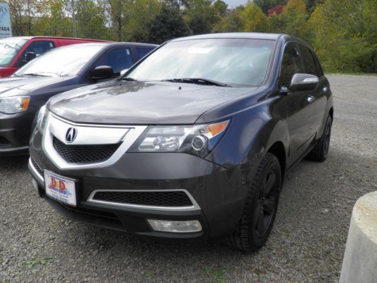 2012 GRAY Acura MDX 6-Spd AT (2HNYD2H27CH) with an 3.7L V6 engine, AT transmission, located at 19521 New George's Creek Rd SW, Barton, MD, 21521, (301) 463-2404, 39.524323, -79.017906 - Photo#0