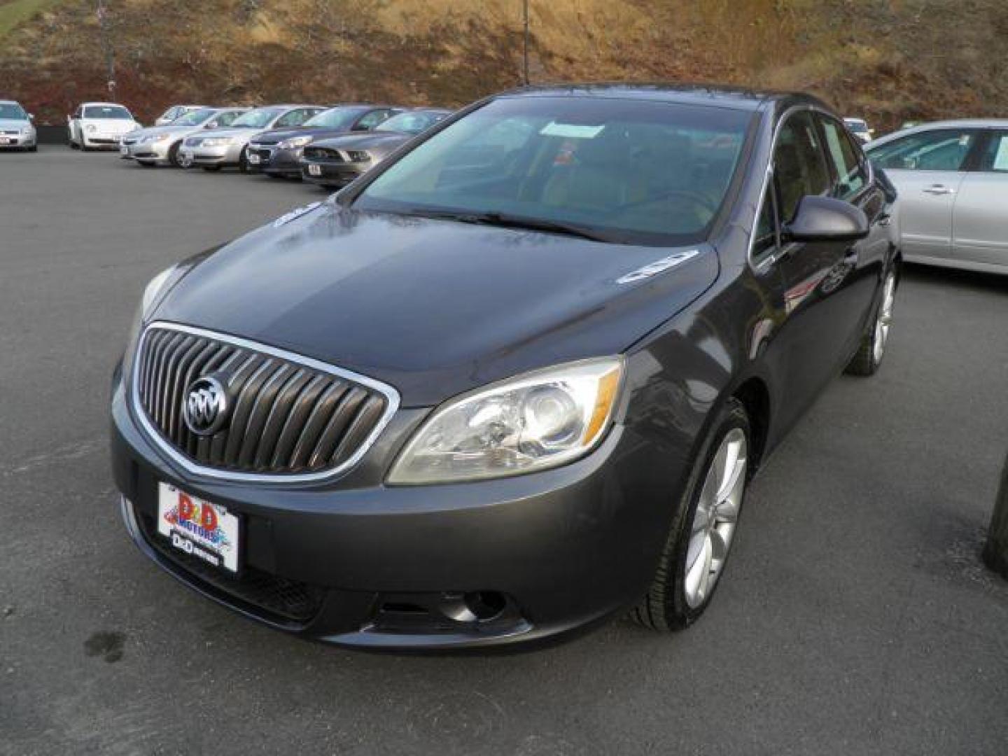 2012 GRAY Buick Verano Convenience (1G4PR5SK5C4) with an 2.4l L4 engine, AT transmission, located at 15520 McMullen Hwy SW, Belair, MD, 21502, (301) 729-3700, 39.581375, -78.846451 - Photo#0