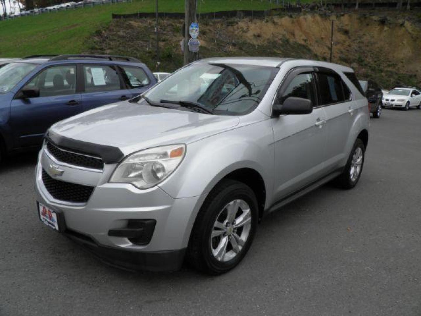 2012 SILVER Chevrolet Equinox LS 2WD (2GNALBEK6C1) with an 2.4l L4 engine, AT transmission, located at 19521 New George's Creek Rd SW, Barton, MD, 21521, (301) 463-2404, 39.524323, -79.017906 - Photo#0