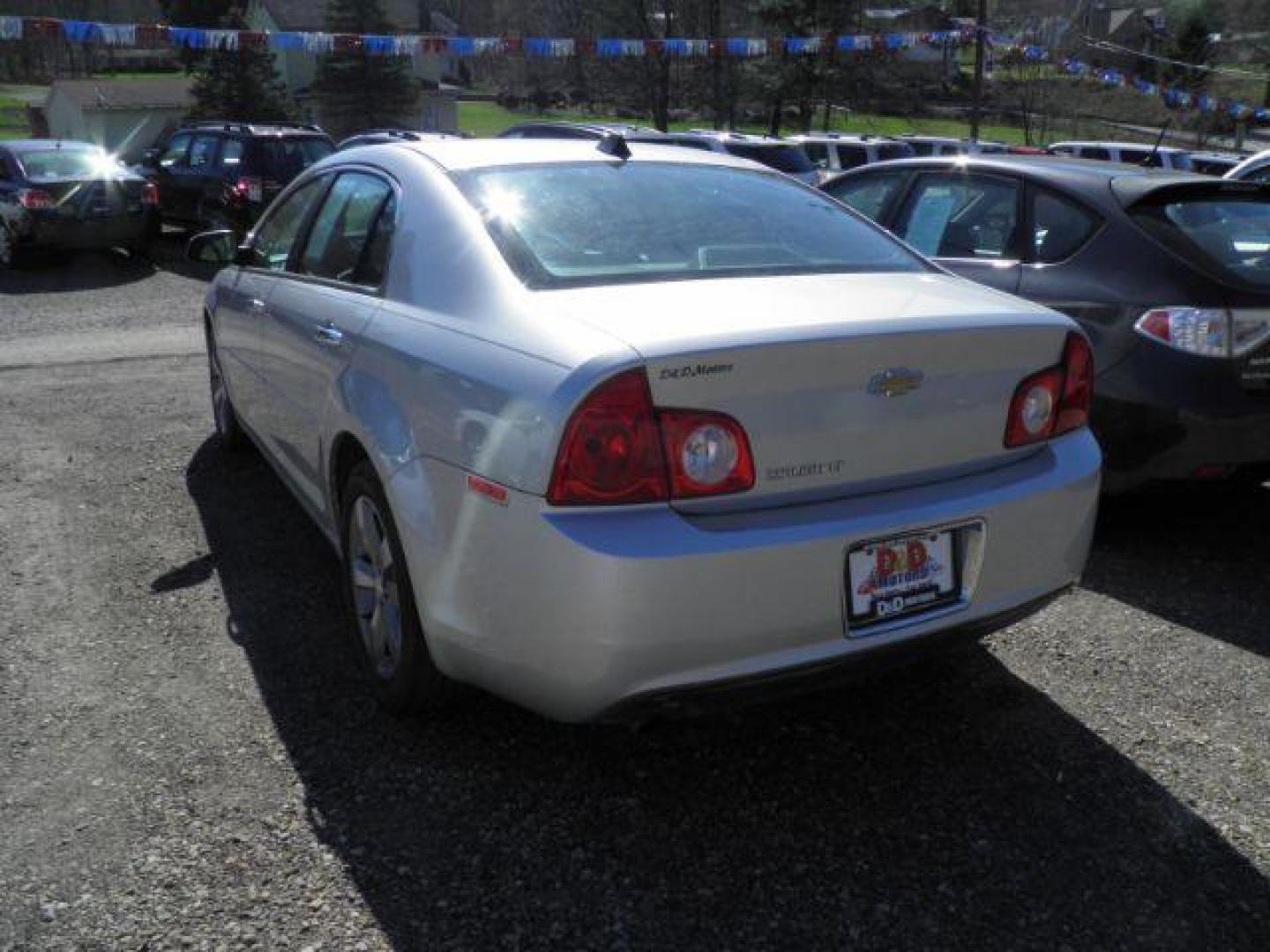 2012 SILVER Chevrolet Malibu 1LT (1G1ZC5E09CF) with an 2.4L L4 engine, AT transmission, located at 19521 New George's Creek Rd SW, Barton, MD, 21521, (301) 463-2404, 39.524323, -79.017906 - Photo#3