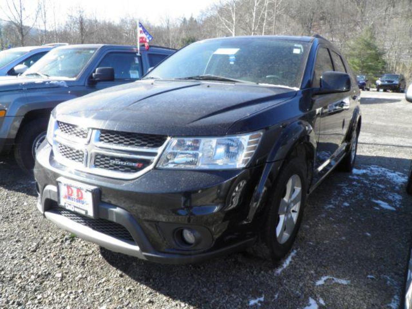 2012 BLACK Dodge Journey SXT (3C4PDCBB0CT) with an 2.4L L4 engine, AT transmission, located at 15520 McMullen Hwy SW, Belair, MD, 21502, (301) 729-3700, 39.581375, -78.846451 - Photo#0