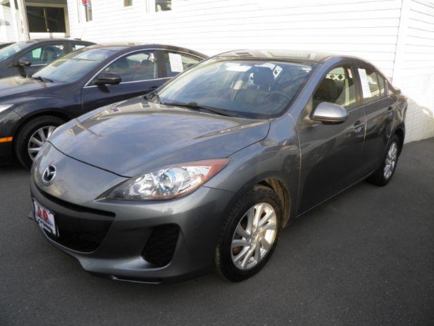 2012 GRAY Mazda MAZDA3 i Touring 4-Door (JM1BL1V77C1) with an 2.0L L4 engine, AT transmission, located at 15520 McMullen Hwy SW, Belair, MD, 21502, (301) 729-3700, 39.581375, -78.846451 - Photo#0