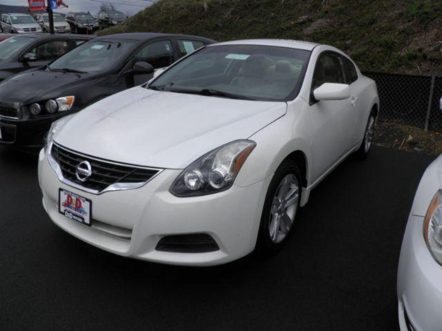 2012 WHITE Nissan Altima 2DR (1N4AL2EP6CC) with an 2.5/4CLY engine, AT transmission, located at 19521 New George's Creek Rd SW, Barton, MD, 21521, (301) 463-2404, 39.524323, -79.017906 - Photo#0