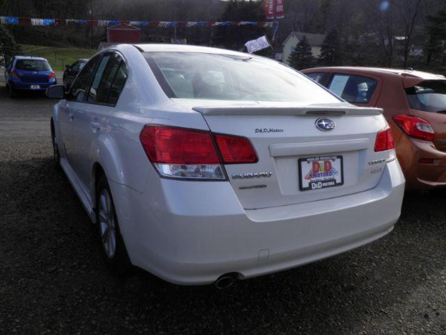 2012 WHITE Subaru Legacy 2.5i Premium (4S3BMBC64C3) with an 2.5 L4 engine, CVT transmission, located at 19521 New George's Creek Rd SW, Barton, MD, 21521, (301) 463-2404, 39.524323, -79.017906 - Photo#4