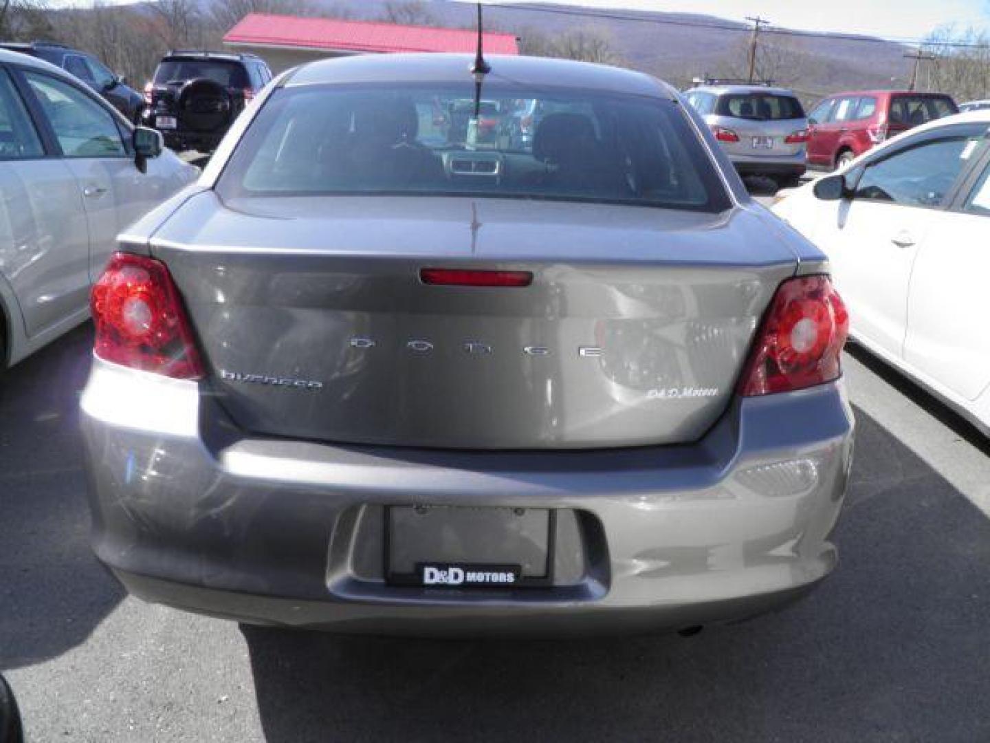 2013 GRAY Dodge Avenger Base (1C3CDZAB6DN) with an 2.4L L4 engine, AT transmission, located at 15520 McMullen Hwy SW, Belair, MD, 21502, (301) 729-3700, 39.581375, -78.846451 - Photo#4