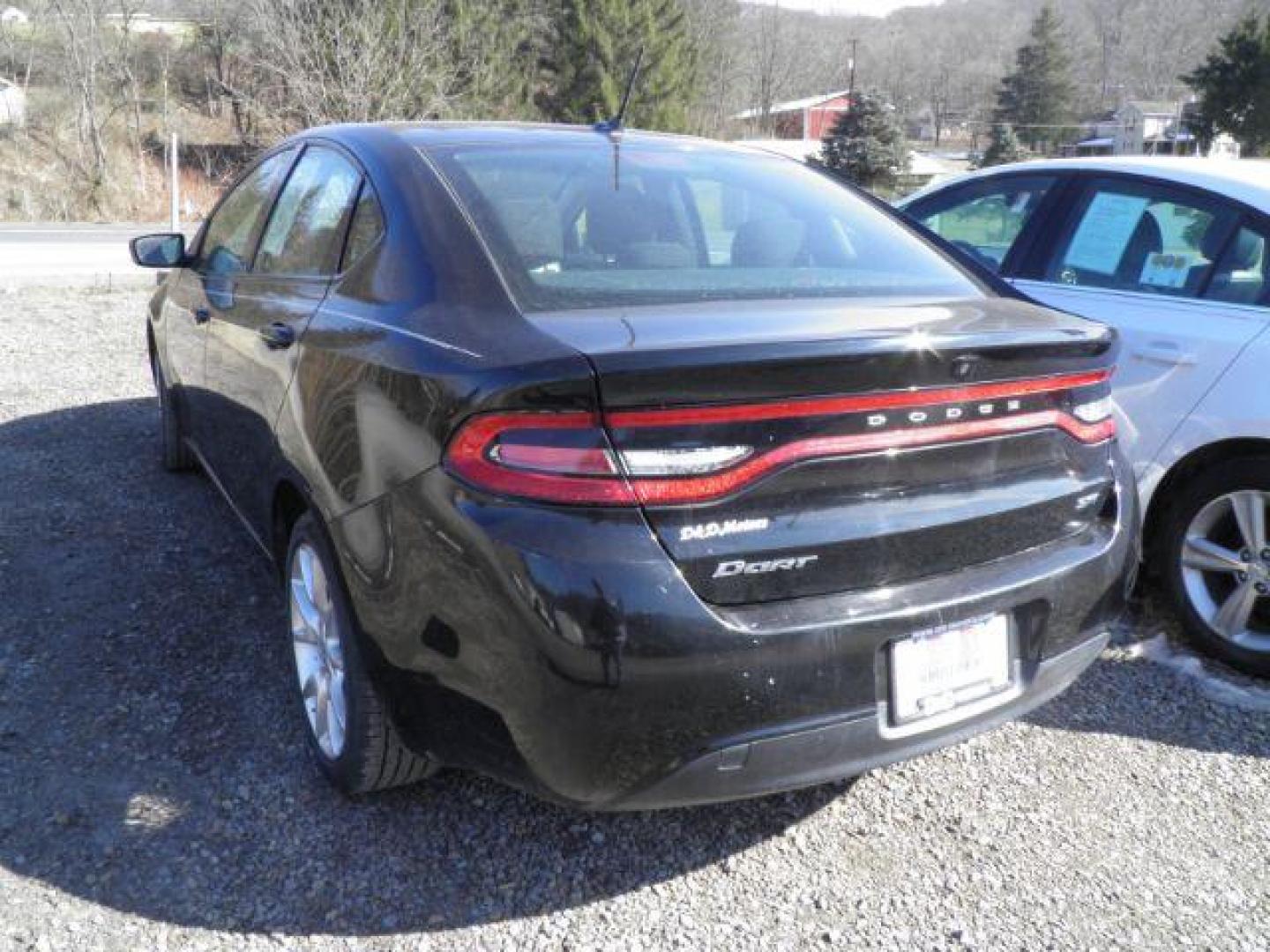 2013 BLACK Dodge Dart SXT (1C3CDFBA3DD) with an 2.0L L4 engine, AT transmission, located at 19521 New George's Creek Rd SW, Barton, MD, 21521, (301) 463-2404, 39.524323, -79.017906 - Photo#3