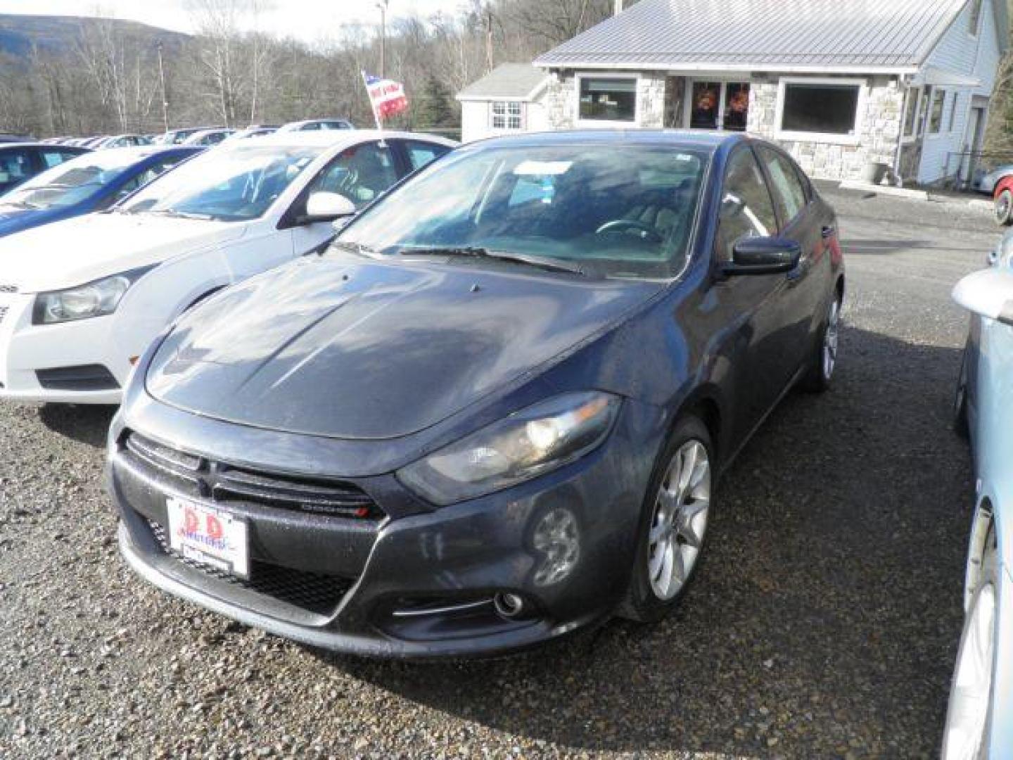 2013 BLACK Dodge Dart SXT (1C3CDFBA1DD) with an 2.0L L4 engine, AT transmission, located at 19521 New George's Creek Rd SW, Barton, MD, 21521, (301) 463-2404, 39.524323, -79.017906 - Photo#0