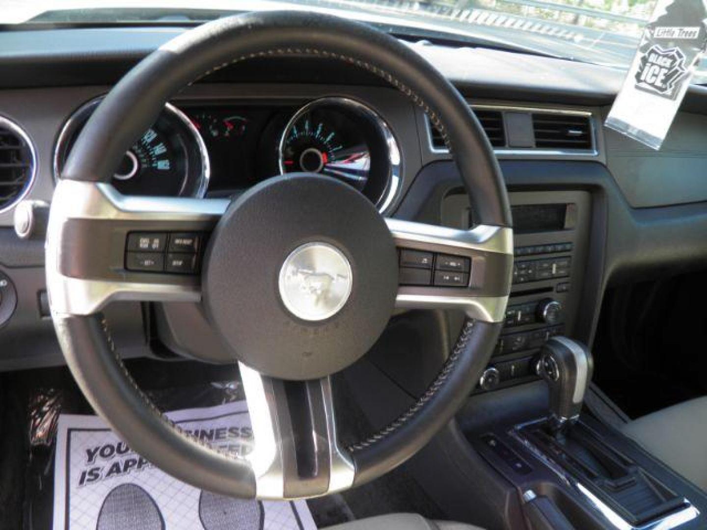 2013 SILVER FORD MUSTANG V6 Coupe (1ZVBP8AM2D5) with an 3.7L V6 engine, AT transmission, located at 15520 McMullen Hwy SW, Belair, MD, 21502, (301) 729-3700, 39.581375, -78.846451 - Photo#2