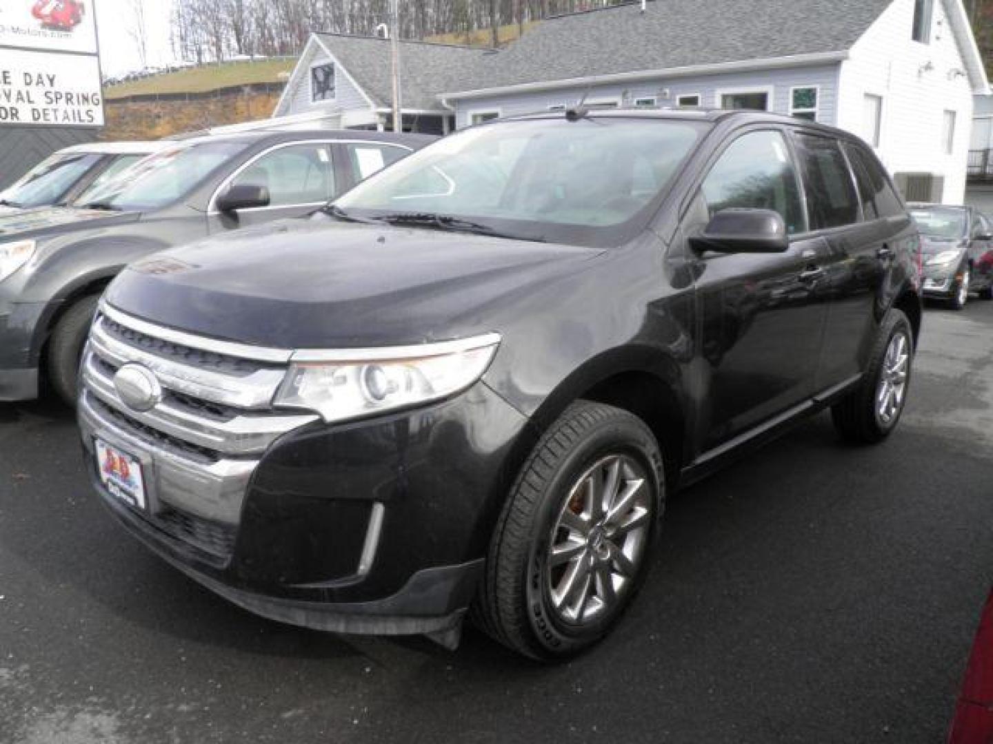 2013 BLACK Ford Edge SEL FWD (2FMDK3JC1DB) with an 3.5L V6 engine, AT transmission, located at 15520 McMullen Hwy SW, Belair, MD, 21502, (301) 729-3700, 39.581375, -78.846451 - Photo#0