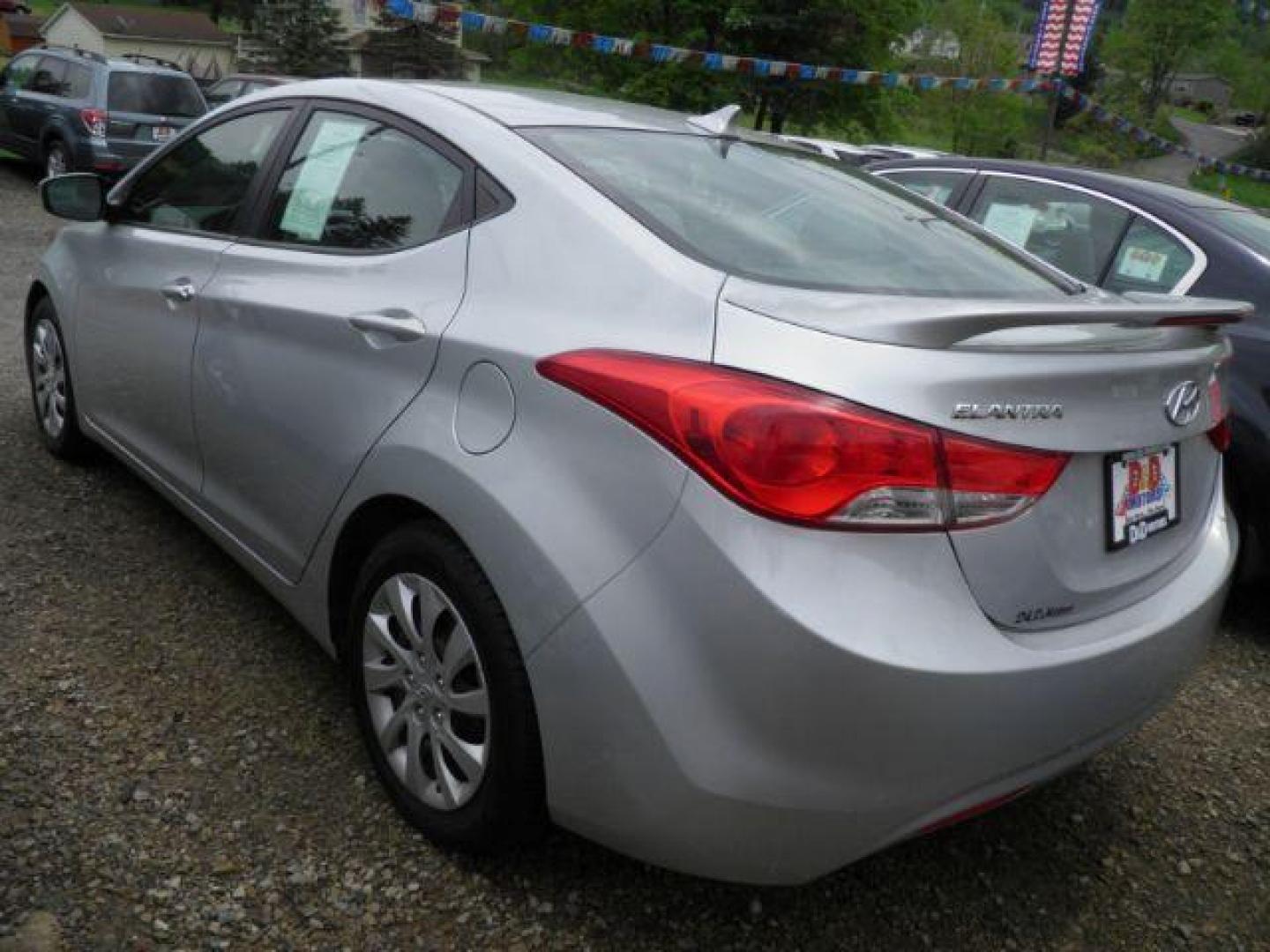 2013 SILVER Hyundai Elantra GLS A/T (5NPDH4AE2DH) with an 1.8l L4 engine, AT transmission, located at 19521 New George's Creek Rd SW, Barton, MD, 21521, (301) 463-2404, 39.524323, -79.017906 - Photo#4