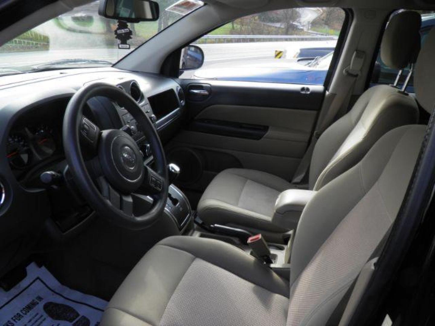 2013 BLACK Jeep Compass Sport 4WD (1C4NJDBB1DD) with an 2.4L L4 engine, located at 19521 New George's Creek Rd SW, Barton, MD, 21521, (301) 463-2404, 39.524323, -79.017906 - Photo#1