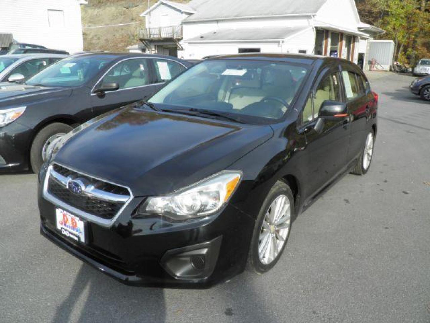 2013 BLACK SUBARU IMPREZA Premium Plus 5-Door+S/R (JF1GPAD66D2) with an 2.0L L4 engine, AT transmission, located at 15520 McMullen Hwy SW, Belair, MD, 21502, (301) 729-3700, 39.581375, -78.846451 - Photo#0