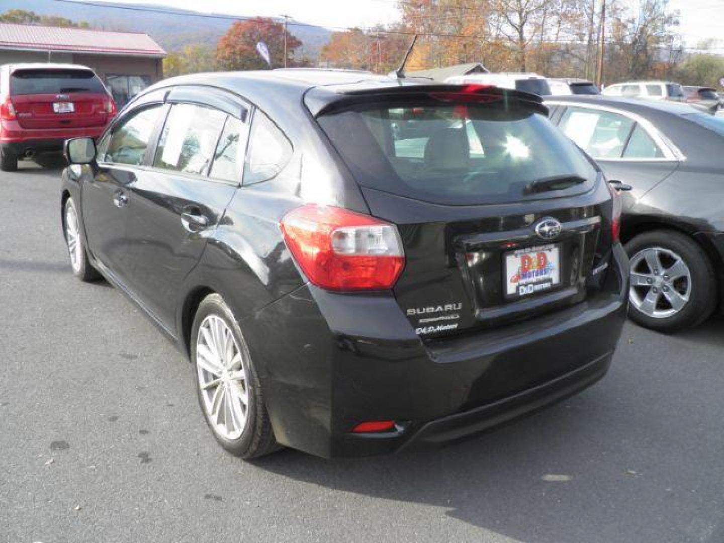 2013 BLACK SUBARU IMPREZA Premium Plus 5-Door+S/R (JF1GPAD66D2) with an 2.0L L4 engine, AT transmission, located at 15520 McMullen Hwy SW, Belair, MD, 21502, (301) 729-3700, 39.581375, -78.846451 - Photo#5