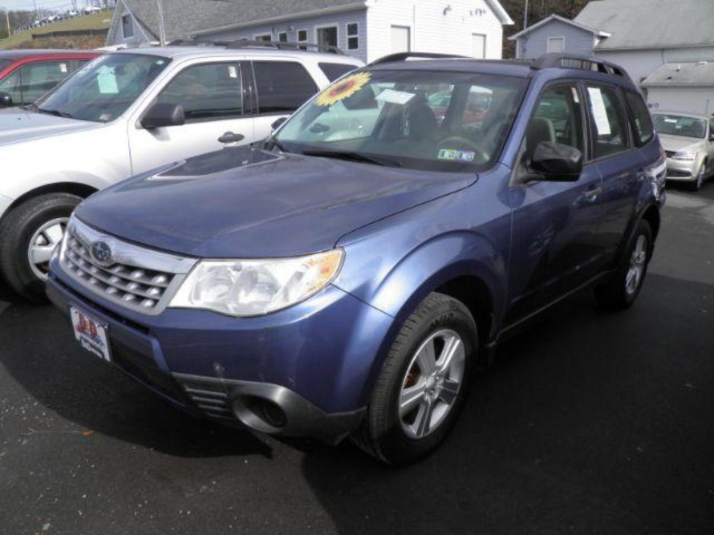 2013 BLUE Subaru Forester 2.5X (JF2SHABCXDH) with an 2.5l H4 engine, AT transmission, located at 19521 New George's Creek Rd SW, Barton, MD, 21521, (301) 463-2404, 39.524323, -79.017906 - Photo#0