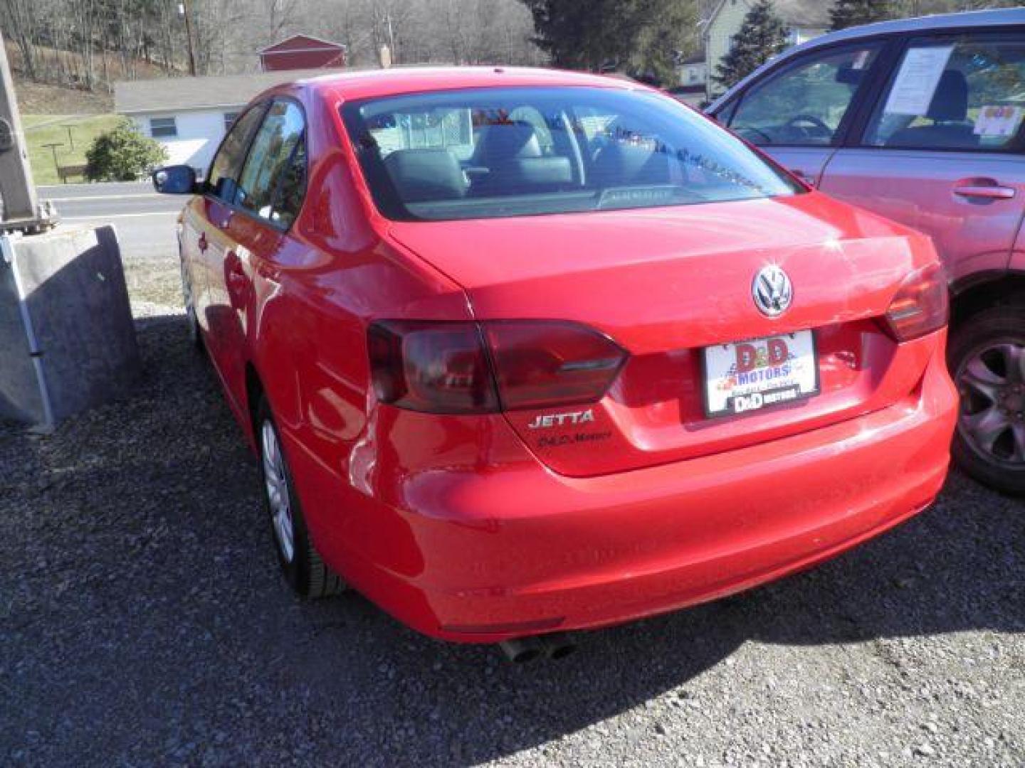 2013 RED Volkswagen Jetta S (3VW1K7AJ8DM) with an 2.0L L4 engine, AT transmission, located at 19521 New George's Creek Rd SW, Barton, MD, 21521, (301) 463-2404, 39.524323, -79.017906 - Photo#4