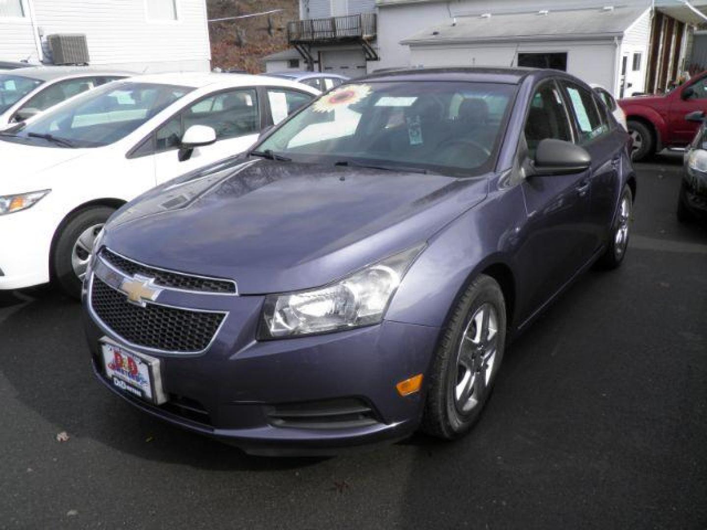 2014 GRAY Chevrolet Cruze LS Auto (1G1PA5SG4E7) with an 1.8L L4 engine, AT transmission, located at 19521 New George's Creek Rd SW, Barton, MD, 21521, (301) 463-2404, 39.524323, -79.017906 - Photo#0