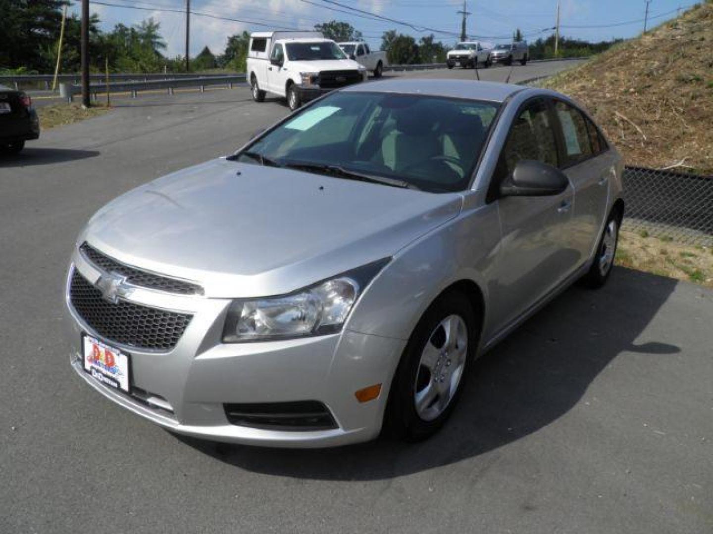 2014 GRAY Chevrolet Cruze LS Auto (1G1PA5SH3E7) with an 1.8L L4 engine, AT transmission, located at 15520 McMullen Hwy SW, Belair, MD, 21502, (301) 729-3700, 39.581375, -78.846451 - Photo#0