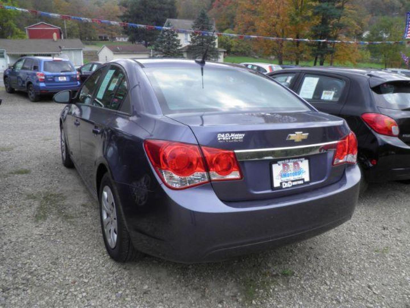 2014 Gray Chevrolet Cruze LS Auto (1G1PA5SG3E7) with an 1.8L L4 engine, AT transmission, located at 19521 New George's Creek Rd SW, Barton, MD, 21521, (301) 463-2404, 39.524323, -79.017906 - Photo#4