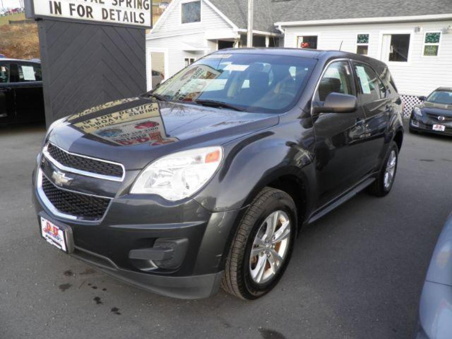 2014 GRAY Chevrolet Equinox LS AWD (2GNFLEEK5E6) with an 2.4L L4 engine, AT transmission, located at 15520 McMullen Hwy SW, Belair, MD, 21502, (301) 729-3700, 39.581375, -78.846451 - Photo#0