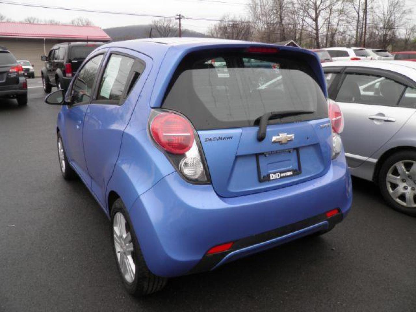 2014 BLUE Chevrolet Spark 1LT Auto (KL8CD6S93EC) with an 1.2L L4 engine, Continuously Variable Transmission transmission, located at 15520 McMullen Hwy SW, Belair, MD, 21502, (301) 729-3700, 39.581375, -78.846451 - Photo#5