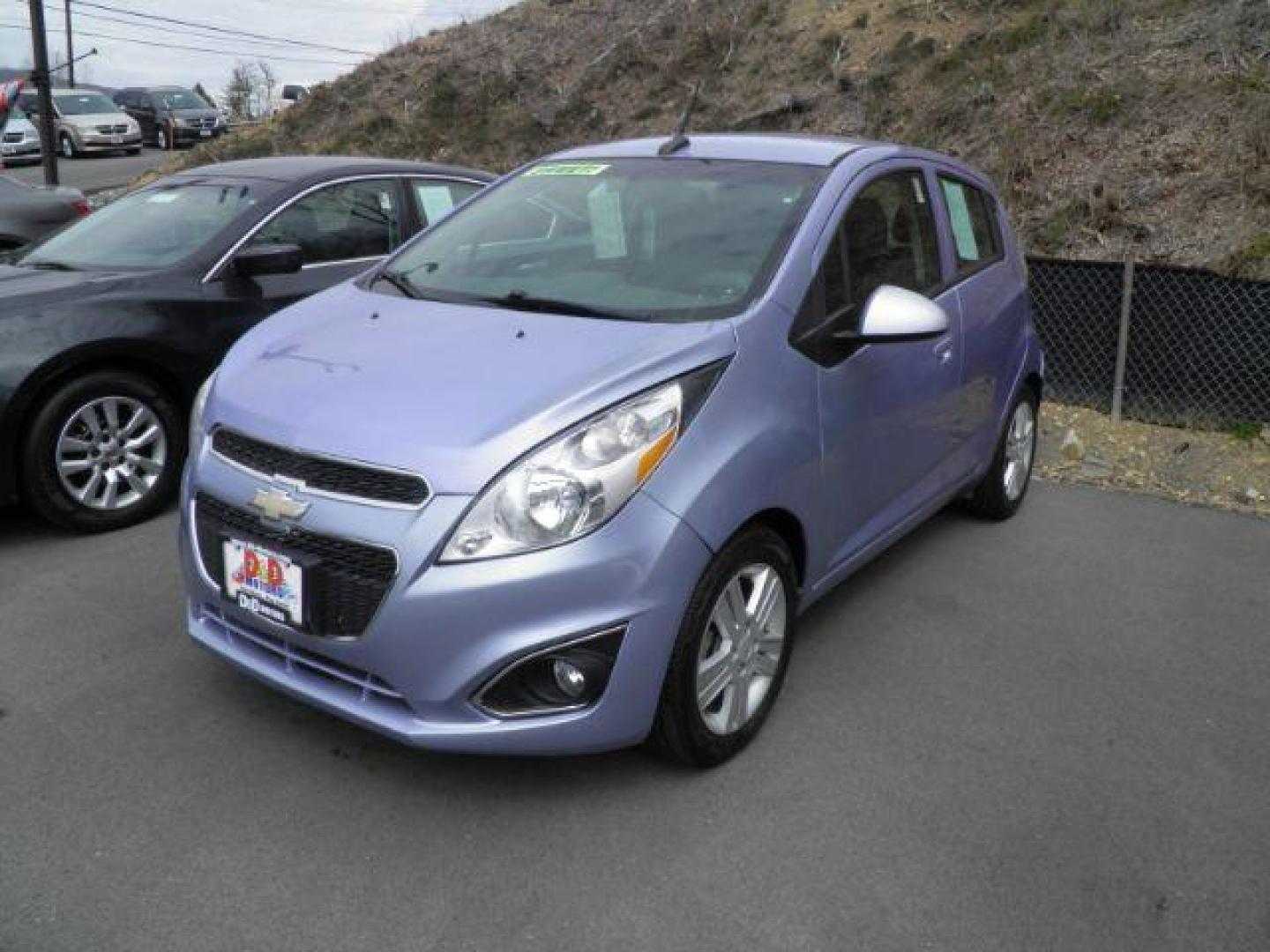 2014 PURPLE Chevrolet Spark LS Manual (KL8CA6S97EC) with an 1.2l L4 engine, 5SP transmission, located at 19521 New George's Creek Rd SW, Barton, MD, 21521, (301) 463-2404, 39.524323, -79.017906 - Photo#0