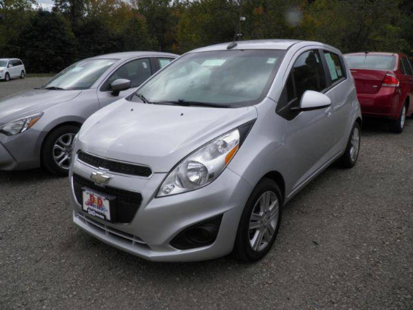 2014 GRAY Chevrolet Spark 1LT Auto (KL8CD6S90EC) with an 1.2L L4 engine, CVT transmission, located at 19521 New George's Creek Rd SW, Barton, MD, 21521, (301) 463-2404, 39.524323, -79.017906 - Photo#0