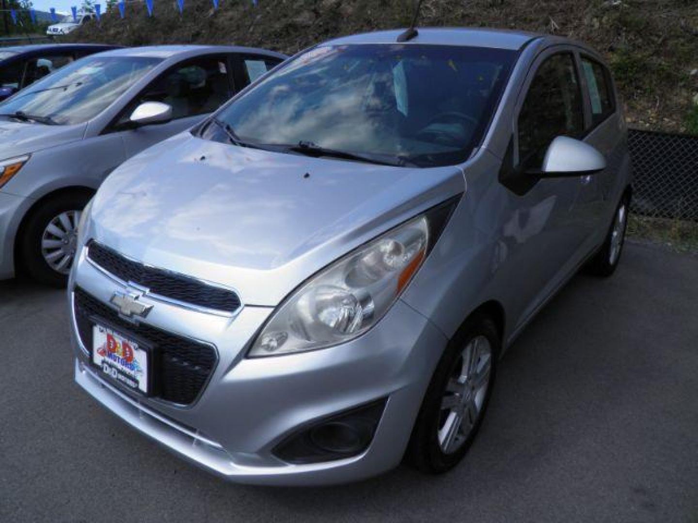 2014 SILVER Chevrolet SPARK 1LT Auto (KL8CD6S97EC) with an 1.2l L4 engine, AT transmission, located at 15520 McMullen Hwy SW, Belair, MD, 21502, (301) 729-3700, 39.581375, -78.846451 - Photo#0